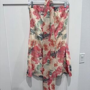 Floral Print Women's Skirt